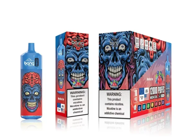 Bang Box 12000 sbuffi 0% 2% 3% 5% Vape monouso ricaricabile alla nicotina all'ingrosso - KeenVape - 10