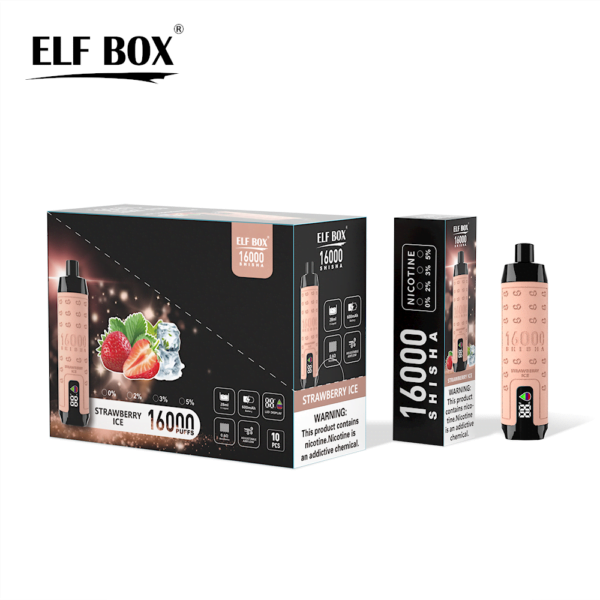 ELF BOX SHISHA 16000 Puff 0%/2%/3%/5% Vape monouso ricaricabile alla nicotina all'ingrosso - KeenVape - 4