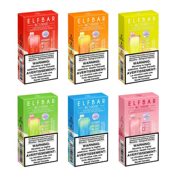 Elf Bar BC10000 (10K) 5% 20mg Nicotine Disposable Vape Wholesale - KeenVape - 16