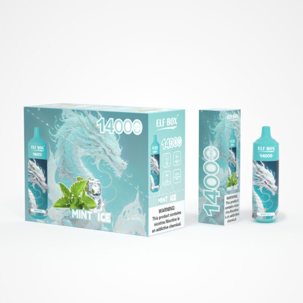 ELF BOX 14000 Puffs 0%/2%/3%/5% Vape desechable recargable con nicotina al por mayor - KeenVape - 7