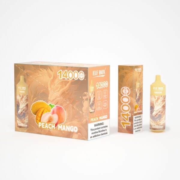 ELF BOX 14000 Puffs 0%/2%/3%/5% Vape desechable recargable con nicotina al por mayor - KeenVape - 8