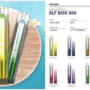 ELF BOX 600 potahů 2% Nikotinové jednorázové pero na vape velkoobchod – KeenVape – 15