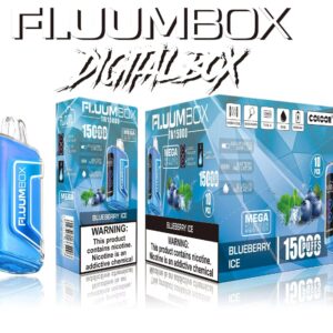 FluuM Digital Box TN 15000 Puffs 0% 2% 3% 5% Nicotina Recargable Vape Pen Pods Cigarrillo electrónico al por mayor - KeenVape - 16