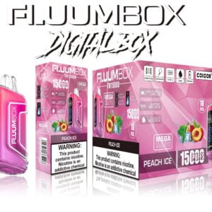 FluuM Digital Box TN 15000 Puffs 0% 2% 3% 5% Nicotina Recargable Vape Pen Pods Cigarrillo electrónico al por mayor - KeenVape - 15