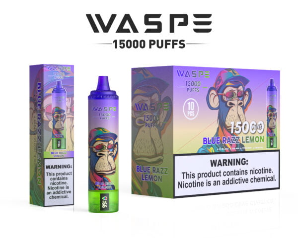 WASPE 15000 PUFFS 0% 2% 3% 5% Vape desechable de nicotina al por mayor - KeenVape - 13