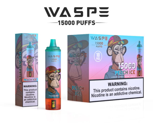 WASPE 15000 PUFFS 0% 2% 3% 5% Vape desechable de nicotina al por mayor - KeenVape - 7
