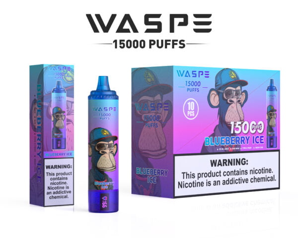 WASPE 15000 PUFFS 0% 2% 3% 5% Vape desechable de nicotina al por mayor - KeenVape - 8