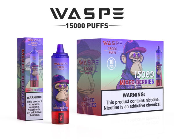 WASPE 15000 PUFFS 0% 2% 3% 5% Nicotina Vape desechable al por mayor - KeenVape - 10