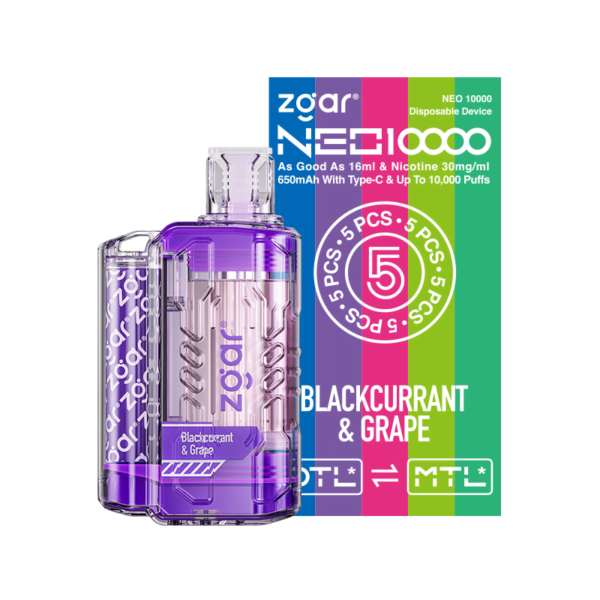 ZGAR NEO 10000 Puffs 3% Nicotina Vape desechable recargable al por mayor - KeenVape - 11