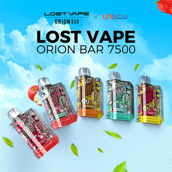 Lost Vape Orion Bar 7500 Puffs 5% Vape monouso ricaricabile alla nicotina all'ingrosso - KeenVape - 1