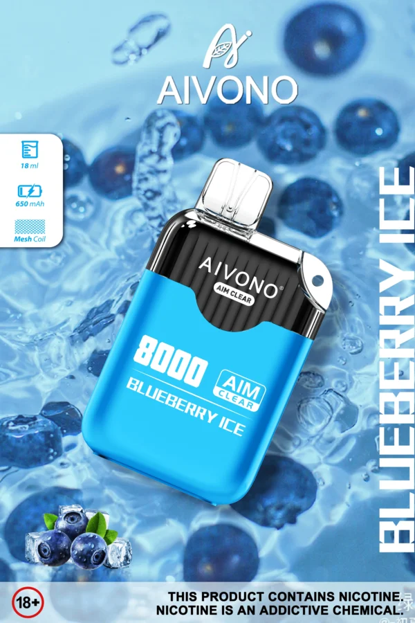AIVONO AIM CLEAR 8000 Puffs 0% 2% 5% Vapes desechables recargables con bajo contenido de nicotina Compra a granel al por mayor - KeenVape - 11