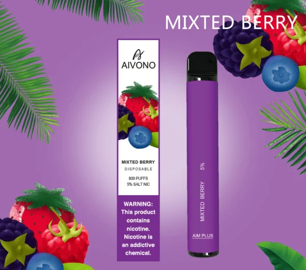 AIVONO AIM PLUS 800 Puffs 0% 2% 5% Перезаряжаемые одноразовые вейпы-ручки с низким содержанием никотина, оптовая покупка оптом - KeenVape - 16
