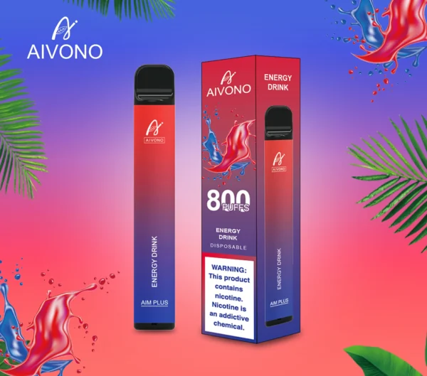 AIVONO AIM PLUS 800 Puffs 0% 2% 5% Перезаряжаемые одноразовые вейпы-ручки с низким содержанием никотина, оптовая покупка оптом - KeenVape - 15