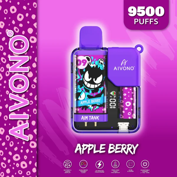 AIVONO AIM TANK 9500 Puffs 0% 2% 3% 5% Penna per vaporizzatori usa e getta ricaricabile a basso contenuto di nicotina all'ingrosso Acquista all'ingrosso - KeenVape - 12
