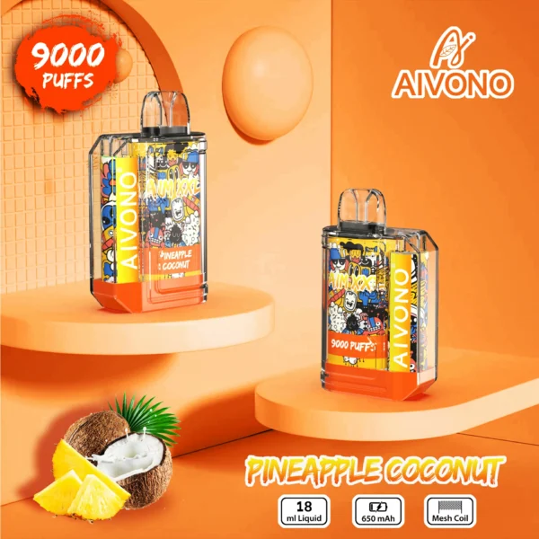 AIVONO AIM XXL 9000 Puffs 0% 2% 3% 5% Penna per vaporizzatori usa e getta ricaricabile a basso contenuto di nicotina all'ingrosso Acquista all'ingrosso - KeenVape - 8
