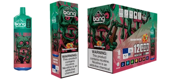 Bang 12000 Puffs 0% 2% 3% 5% Dobíjecí jednorázové vapes Pen s nízkým obsahem nikotinu Hromadně Koupit velkoobchod – KeenVape – 19