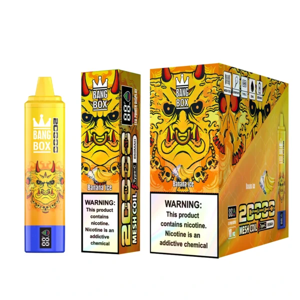 Bang Box 20000 Rookwolken 0% 2% 3% 5% Oplaadbare nicotinearme bulk Koop wegwerpvape-pen groothandel - KeenVape - 4