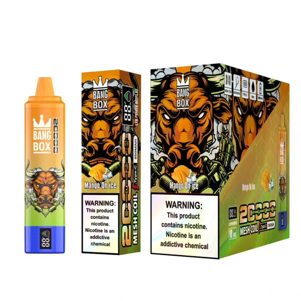 Bang Box 20000 Rookwolken 0% 2% 3% 5% Oplaadbare nicotinearme bulk Koop wegwerpvape-pen groothandel - KeenVape - 10