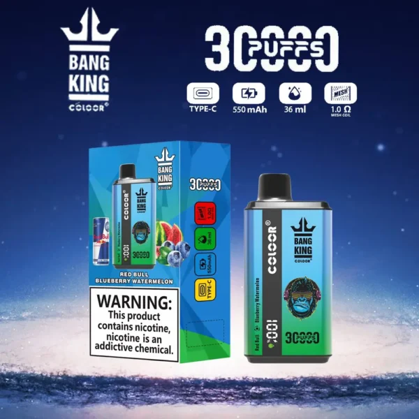 Bang King 30000 Puffs Double Flavor 0% 2% 3% 5% Penna per vaporizzatori usa e getta ricaricabile a basso contenuto di nicotina all'ingrosso Acquista all'ingrosso - KeenVape - 2