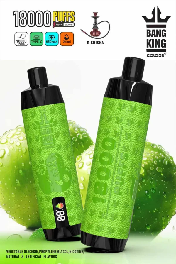 Bang King Crown Bar 18000 Puffs 0% 2% 3% 5% Penna per vaporizzatori usa e getta ricaricabile a basso contenuto di nicotina all'ingrosso Acquista all'ingrosso - KeenVape - 3