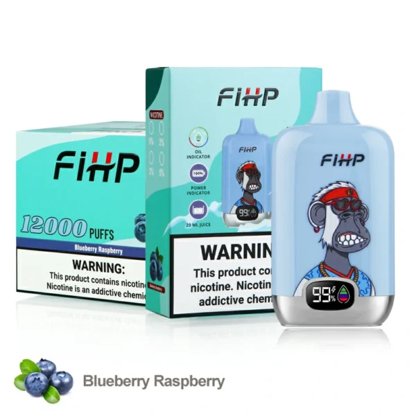 FIHP 12000 Puffs 2% 5% Low Nicotine Rechargeable Disposable Vapes Pen Bulk Buy Wholesale - KeenVape - 11