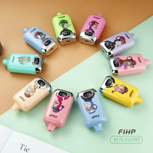 FIHP 12000 Puffs 2% 5% Low Nicotine Rechargeable Disposable Vapes Pen Bulk Buy Wholesale - KeenVape - 1