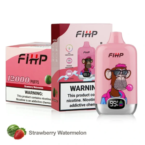 FIHP 12000 Puffs 2% 5% Low Nicotine Rechargeable Disposable Vapes Pen Bulk Buy Wholesale - KeenVape - 5