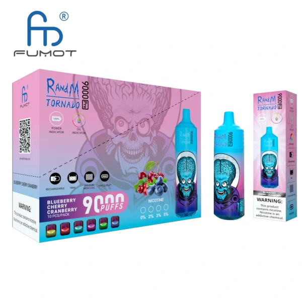 RandM Tornado 9000 PRO Puffs 0% 2% 3% 5% Basso contenuto di nicotina alla rinfusa Acquista Vape monouso ricaricabile all'ingrosso - KeenVape - 7