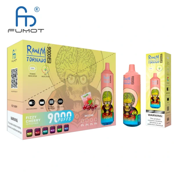 RandM Tornado 9000 PRO Puffs 0% 2% 3% 5% Basso contenuto di nicotina alla rinfusa Acquista Vape monouso ricaricabile all'ingrosso - KeenVape - 11