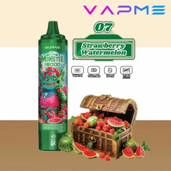Vapme Monster 16000 Puffs 2% 5% Vapes usa e getta ricaricabili alla nicotina Acquista all'ingrosso - KeenVape - 5