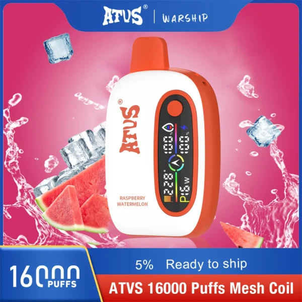 Atvs 16000 Puffs 2% 5% Low Nicotine Rechargeable Disposable Vapes Pen Bulk Buy Wholesale - KeenVape - 16