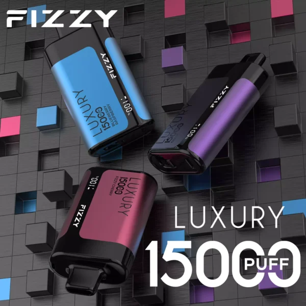 Fizzy Luxury 15000 Puffs 2% 5% Low Nicotine Rechargeable Disposable Vapes Pen Bulk Buy Wholesale - KeenVape - 1