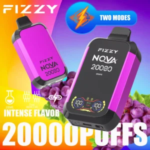 Fizzy Nova 20000 Puffs Dual Mesh 2% 5% Low Nicotine Rechargeable Disposable Vapes Pen Bulk Buy Wholesale - KeenVape - 8