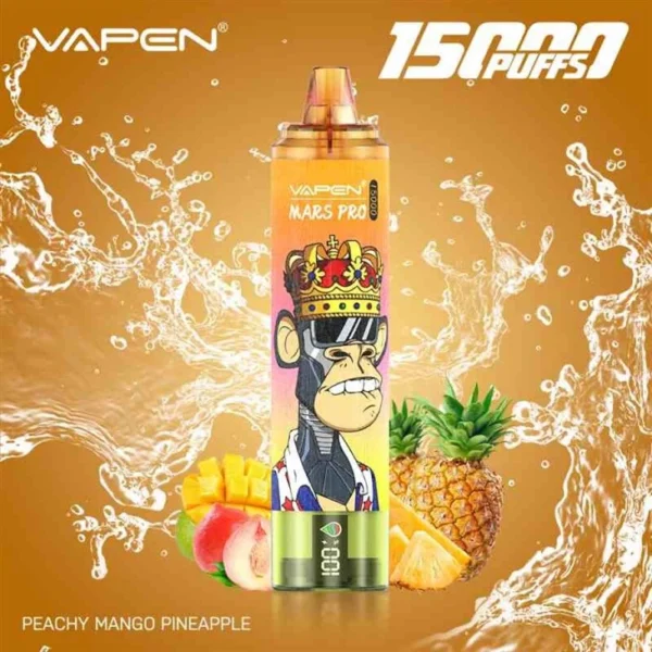 VAPEN Mrs Pro 15000 Puffs 2% Penna per vaporizzatori usa e getta ricaricabile a basso contenuto di nicotina Acquista all'ingrosso - KeenVape - 6