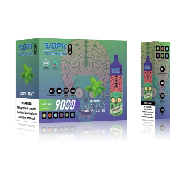 VOPK Tornado 9000 Puffs 0% 2% 3% 5% Penna per vaporizzatori usa e getta ricaricabile a basso contenuto di nicotina all'ingrosso Acquista all'ingrosso - KeenVape - 5