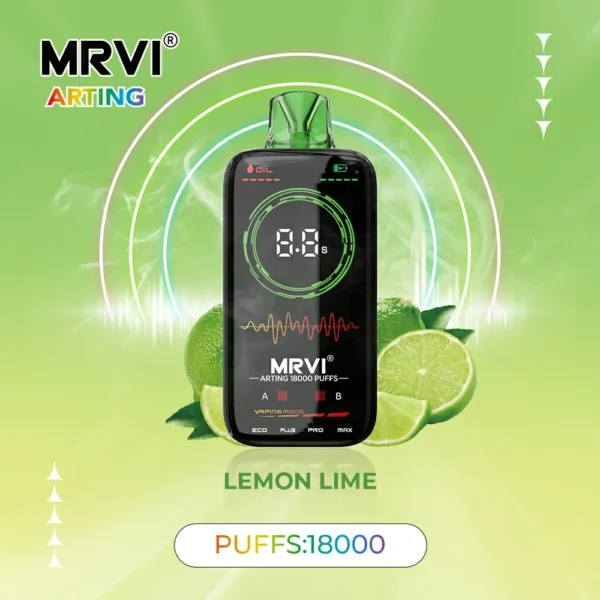 MRVI Arting 18000 Puffs Dual Mesh Display a schermo intero 2% 5% Penna per vapes usa e getta ricaricabile a basso contenuto di nicotina all'ingrosso Acquista all'ingrosso - KeenVape - 4