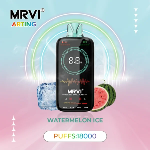 MRVI Arting 18000 Puffs Dual Mesh Display a schermo intero 2% 5% Penna per vapes usa e getta ricaricabile a basso contenuto di nicotina all'ingrosso Acquista all'ingrosso - KeenVape - 9
