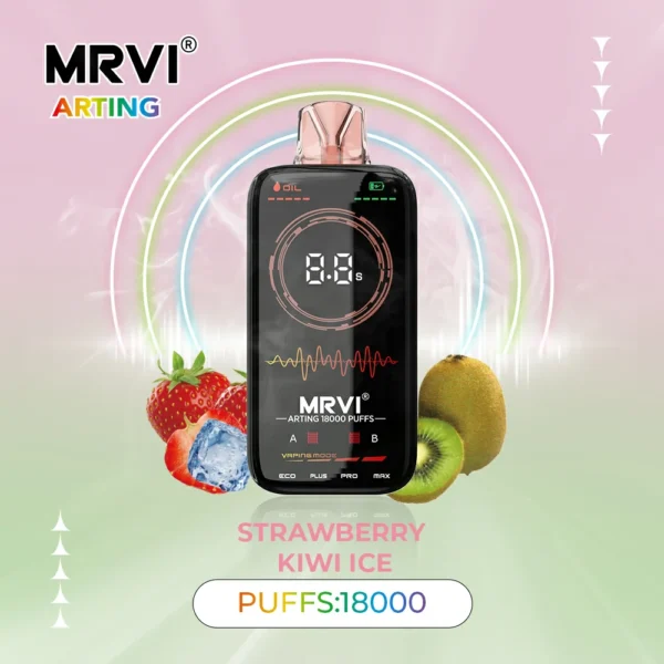 MRVI Arting 18000 Puffs Dual Mesh Display a schermo intero 2% 5% Penna per vapes usa e getta ricaricabile a basso contenuto di nicotina all'ingrosso Acquista all'ingrosso - KeenVape - 10