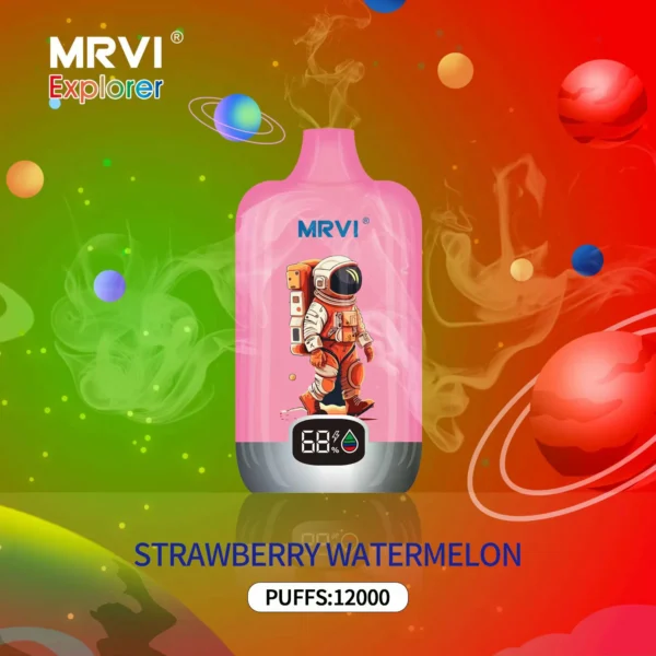 MRVI Explorer 12000 Puffs Digital Screen 2% 3% 5% Low Nicotine Rechargeable Disposable Vapes Pen Bulk Buy Wholesale - KeenVape - 2