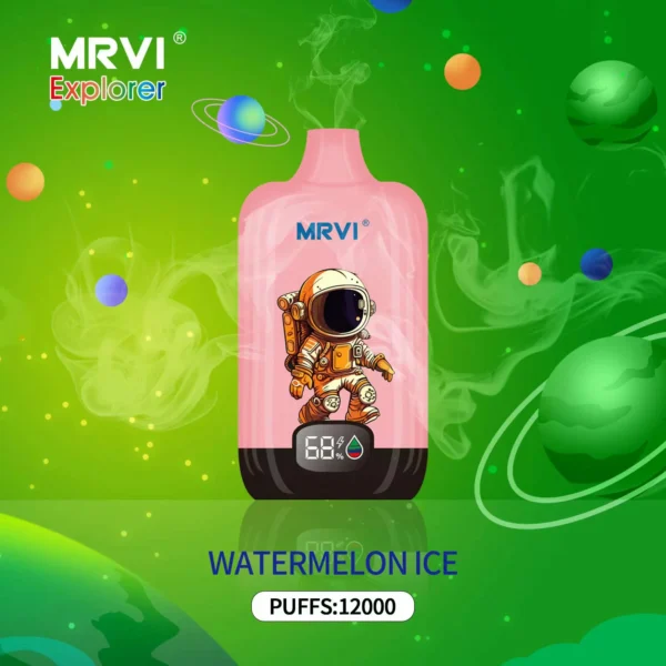 MRVI Explorer 12000 Puffs Digital Screen 2% 3% 5% Low Nicotine Rechargeable Disposable Vapes Pen Bulk Buy Wholesale - KeenVape - 8