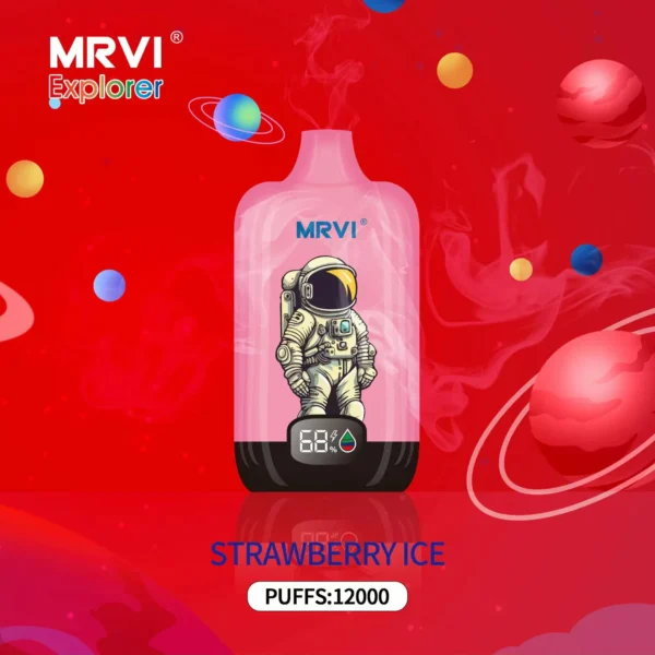 MRVI Explorer 12000 Puffs Digital Screen 2% 3% 5% Low Nicotine Rechargeable Disposable Vapes Pen Bulk Buy Wholesale - KeenVape - 9