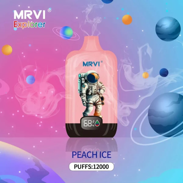 MRVI Explorer 12000 Puffs Digital Screen 2% 3% 5% Low Nicotine Rechargeable Disposable Vapes Pen Bulk Buy Wholesale - KeenVape - 10