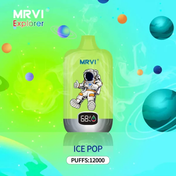 MRVI Explorer 12000 Puffs Digital Screen 2% 3% 5% Low Nicotine Rechargeable Disposable Vapes Pen Bulk Buy Wholesale - KeenVape - 11