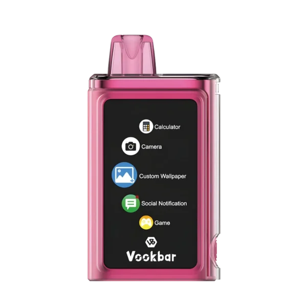 Vookbar Cyber Pro 30000 Puffs Dual Mesh Touch Screen 0% 2% 3% 5% Low Nicotine Rechargeable Disposable Vapes Pen Bulk Buy Wholesale - KeenVape - 3