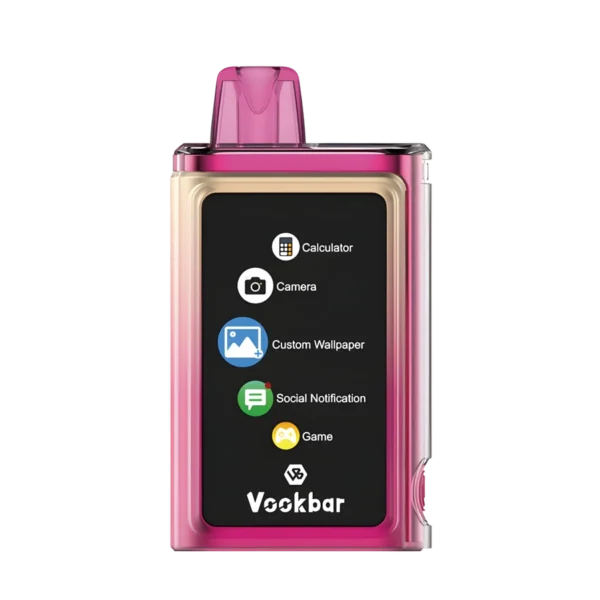 Vookbar Cyber Pro 30000 Puffs Dual Mesh Touch Screen 0% 2% 3% 5% Low Nicotine Rechargeable Disposable Vapes Pen Bulk Buy Wholesale - KeenVape - 5