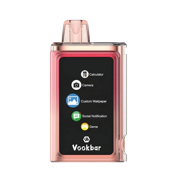 Vookbar Cyber Pro 30000 Puffs Dual Mesh Touch Screen 0% 2% 3% 5% Low Nicotine Rechargeable Disposable Vapes Pen Bulk Buy Wholesale - KeenVape - 9