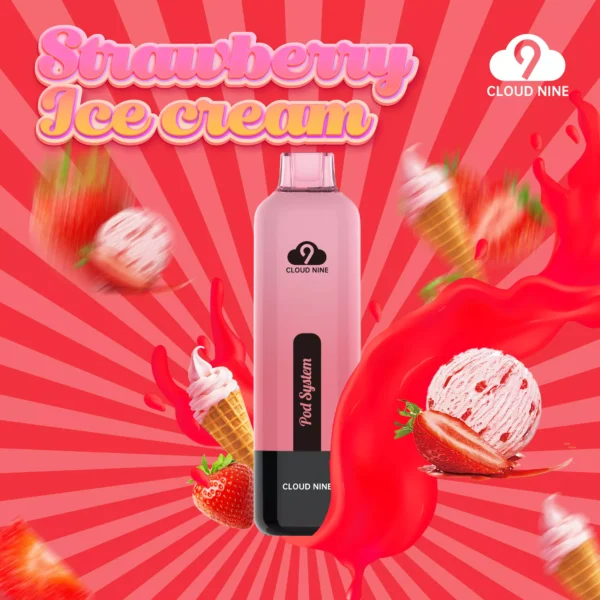 CLOUD NINE Q24 12000 Puffs Replaceable 5% Low Nicotine Rechargeable Disposable Vapes Pen Bulk Buy Wholesale - KeenVape - 10