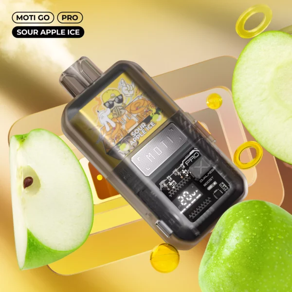 MOTI Go Pro 12000 Puffs Dual Mesh Smart Screen 3% 5% Low Nicotine Rechargeable Disposable Vapes Pen Bulk Buy Wholesale - KeenVape - 11