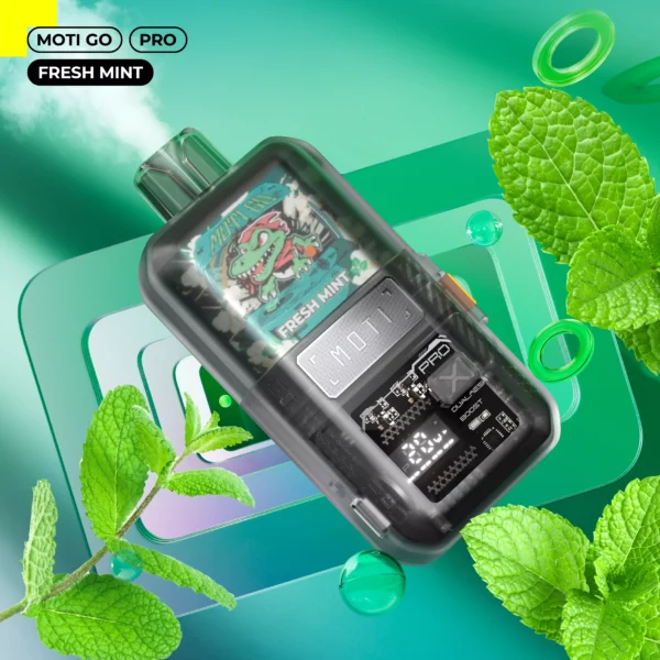 MOTI Go Pro 12000 Puffs Dual Mesh Smart Screen 3% 5% Low Nicotine Rechargeable Disposable Vapes Pen Bulk Buy Wholesale - KeenVape - 7