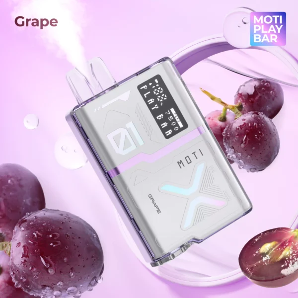 MOTI Play Bar 7500 Puffs Crystal Digital Screen 5% Penna per vaporizzatori usa e getta ricaricabile a basso contenuto di nicotina Bulk Acquista all'ingrosso - KeenVape - 12